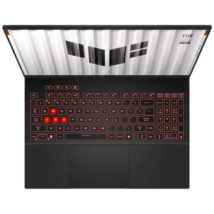 ASUS TUF Gaming A16 RV004 - PC Portable Gamer - AMD Ryzen 7 260, NVIDIA GeForce RTX 5060 8 Go, 16 Go RAM DDR5, 1 To SSD, Ecran 16 WUXGA 165 Hz IPS, Clavier AZERTY RGB, Sans Windows ASUS TUF Gaming A16 RV004 - PC Portable Gamer - AMD Ryzen 7 260, NVIDIA GeForce RTX 5060 8 Go, 16 Go RAM DDR5, 1 To SSD, Ecran 16 WUXGA 165 Hz IPS, Clavier AZERTY RGB, Sans Windows