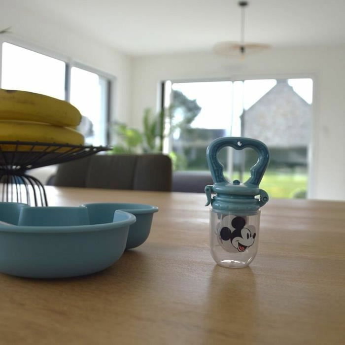 Thermobaby Grignoteur de fruits et légumes Mickey - Bleu - Silicone