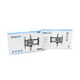 Nox Support mural TV Little Wafflex pour écrans 23-55 pouces, VESA 200x200/400x200/400x400, noir