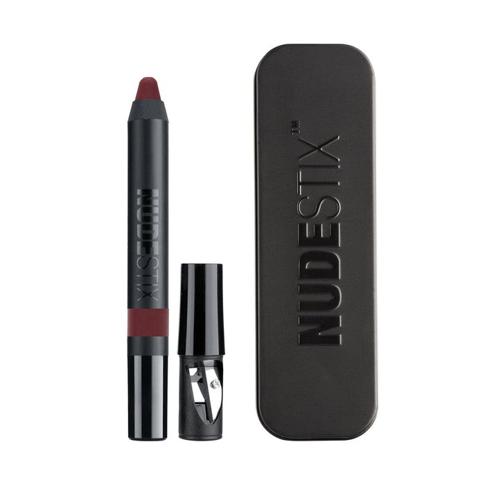 Nudestix Crayon à Lèvres et Fard à Joues 2 en 1, Texture Intense Matte, Teinte Corbeau, 2.5 g Nudestix Crayon à Lèvres et Fard à Joues 2 en 1, Texture Intense Matte, Teinte Corbeau, 2.5 g