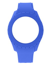 WATXANDCO Correa en silicone bleue 49mm COWA3704