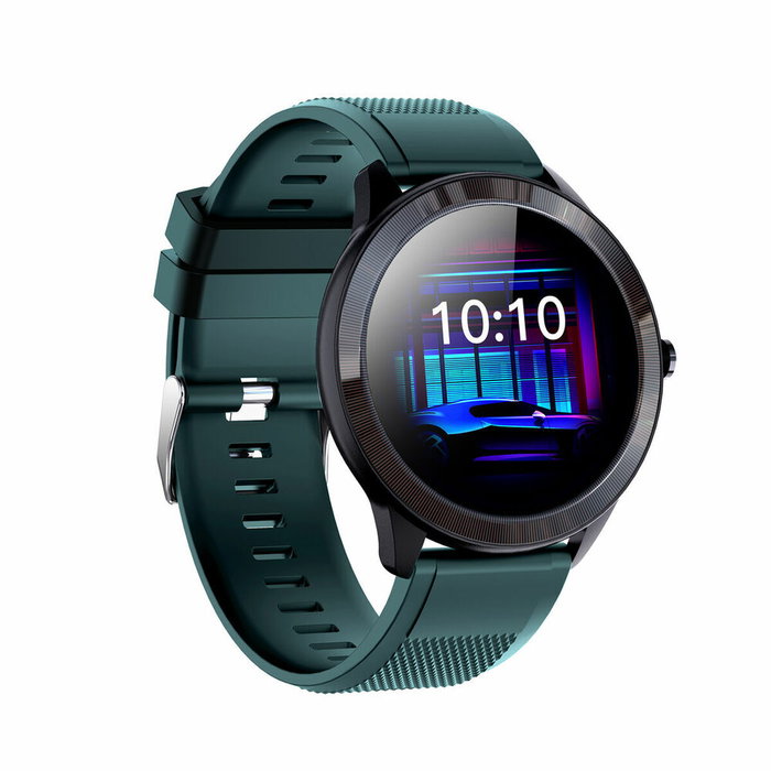 Montre intelligente LEOTEC LESW32V Noir Vert 1,28" 200 mAh
