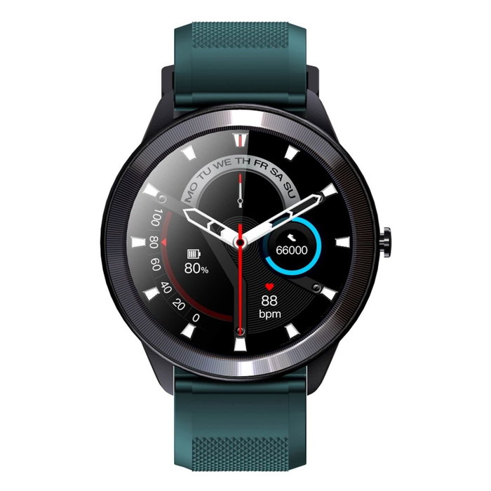 Montre intelligente LEOTEC LESW32V Noir Vert 1,28" 200 mAh