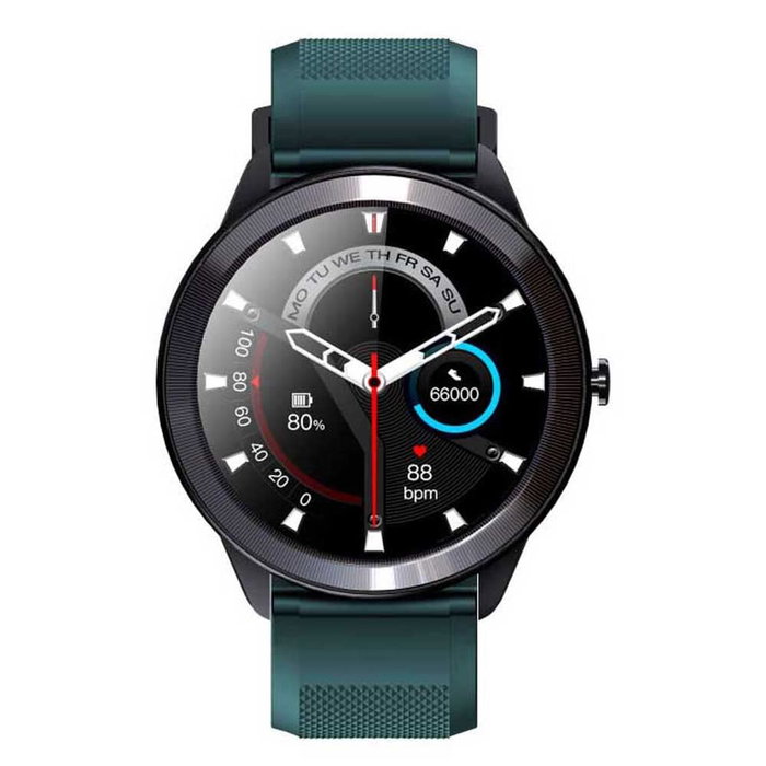Montre intelligente LEOTEC LESW32V Noir Vert 1,28" 200 mAh