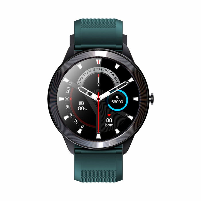 Montre intelligente LEOTEC LESW32V Noir Vert 1,28" 200 mAh
