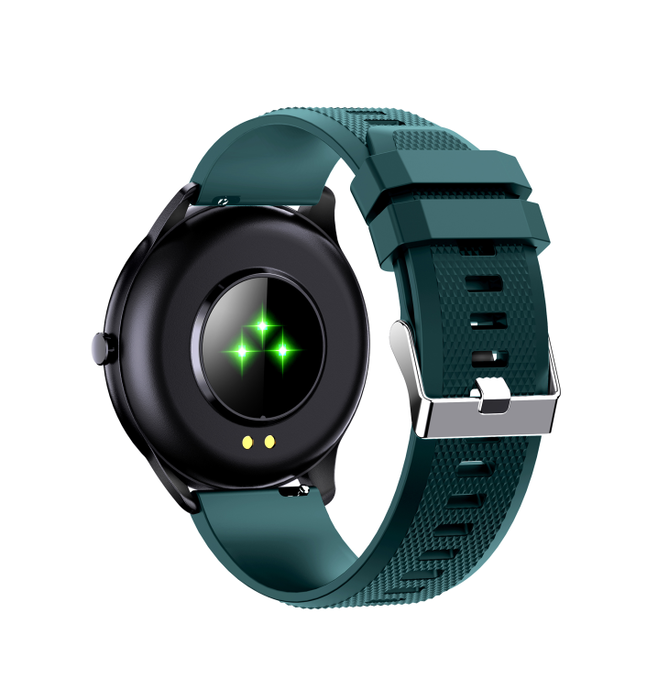 Leotec Smartwatch Wave Multisport Vert Montre Connectée Écran Tactile 1.28" Bluetooth 5.0 IP68