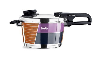 Fissler 624-411-04-070/0 Vitavit Édition Anniversaire Autocuiseur 22 cm - 4.5 L - Apte pour Induction - Fonds Cookstar - Sécurité Tricolore