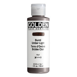 Golden Fluid Acrylics Terre d'Ombre Brûlée Claire 118 ml