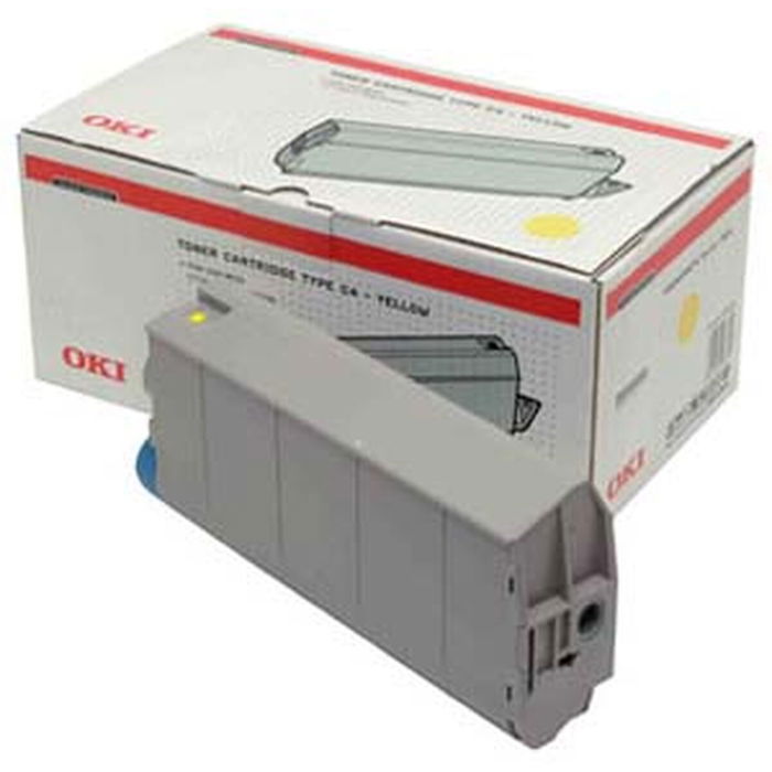 Toner OKI C-7100/C-7300/C-7500 Jaune Gris Toner OKI C-7100/C-7300/C-7500 Jaune Gris
