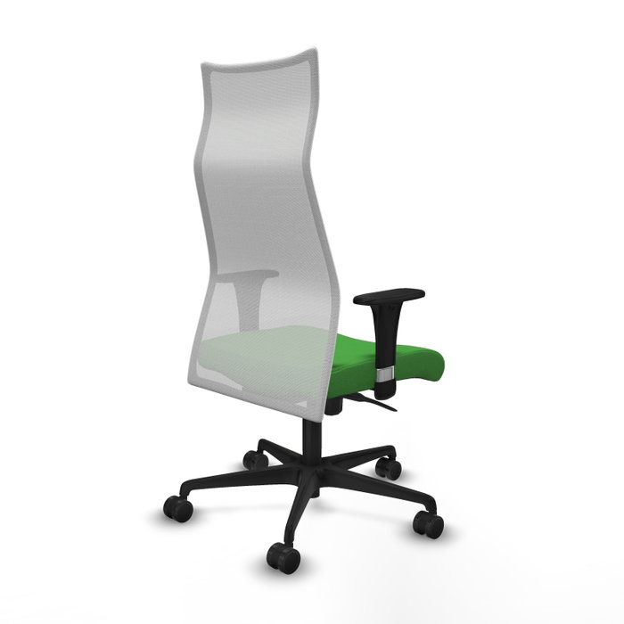 Piqueras y Crespo Chaise de Bureau Albacete Vert et Blanc