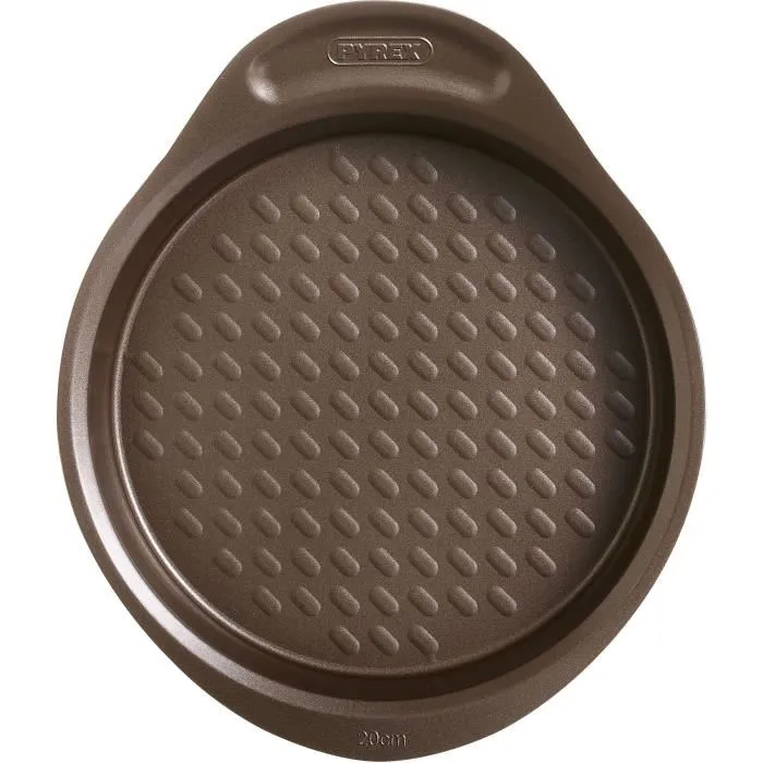 Pyrex 1452004 - Moule à manqué en acier carbone, revêtement antiadhésif, prise en main facile, 26 cm - Idéal pour four et lave-vaisselle