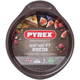 Pyrex 1452004 - Moule à manqué en acier carbone, revêtement antiadhésif, prise en main facile, 26 cm - Idéal pour four et lave-vaisselle
