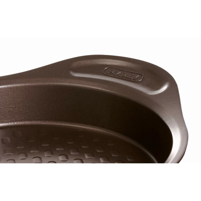 Pyrex Moule à gâteaux Asimetria 26 cm, Marron et Noir