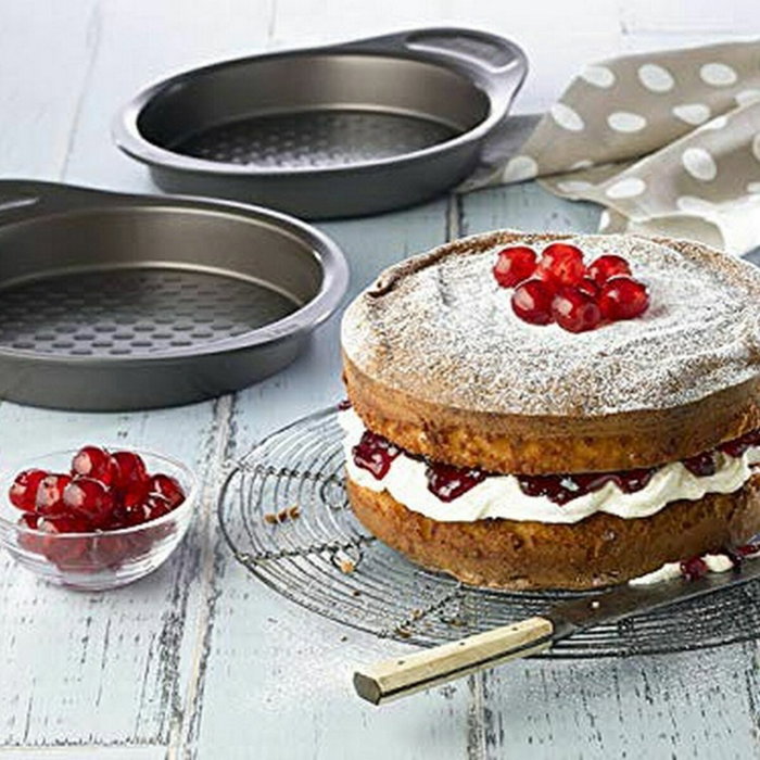 Pyrex Moule à gâteaux Asimetria 26 cm, Marron et Noir
