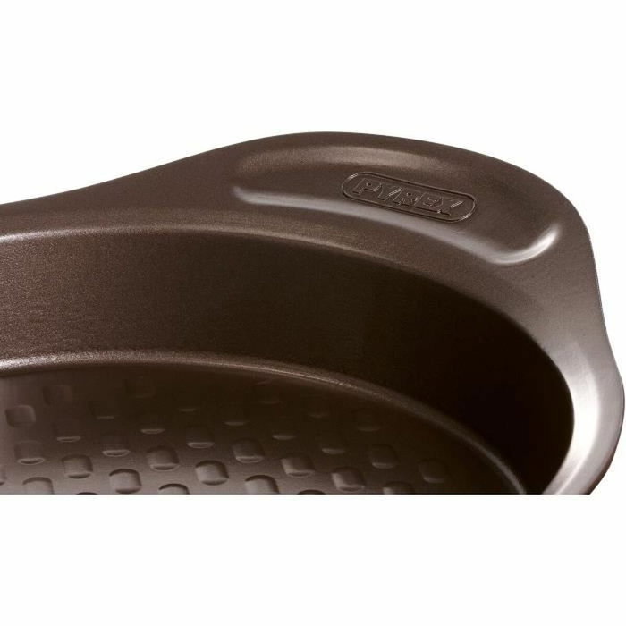 Pyrex Moule à gâteaux Asimetria 26 cm, Marron et Noir
