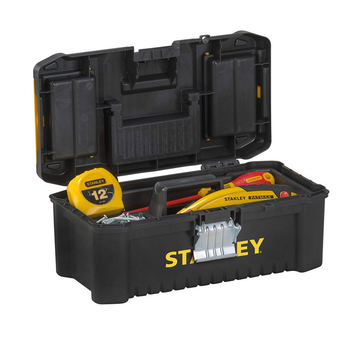 Boîte à outils Stanley STST1-75515 fermeture métallique 32 cm polypropylène Boîte à outils Stanley STST1-75515 fermeture métallique 32 cm polypropylène