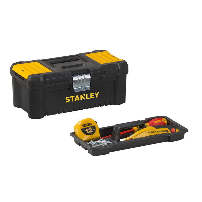 Boîte à outils Stanley STST1-75515 fermeture métallique 32 cm polypropylène Boîte à outils Stanley STST1-75515 fermeture métallique 32 cm polypropylène