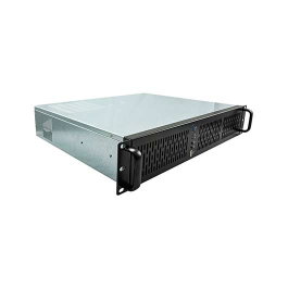 Unykach Boîtier Rack 19 pouces 2U UK2129 Noir/Argent