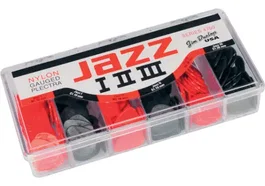 Dunlop Coffret de 144 Médiators Nylon Jazz I, II, III