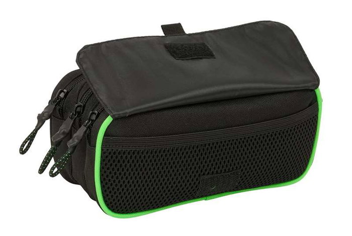Safta Portatodo Triple Big - Boîte de rangement triple compartiments, 21.5 x 10 x 8 cm, pour enfants à partir de 36 mois