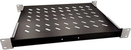 Lanview Logon Étagère Fixe 1U 19 pouces D=600mm Noir