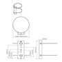 Vogel's Plaque de fixation PFA 9145