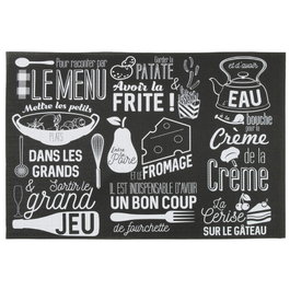 Totally Addict Set de table BISTROT en PVC 45x30 cm