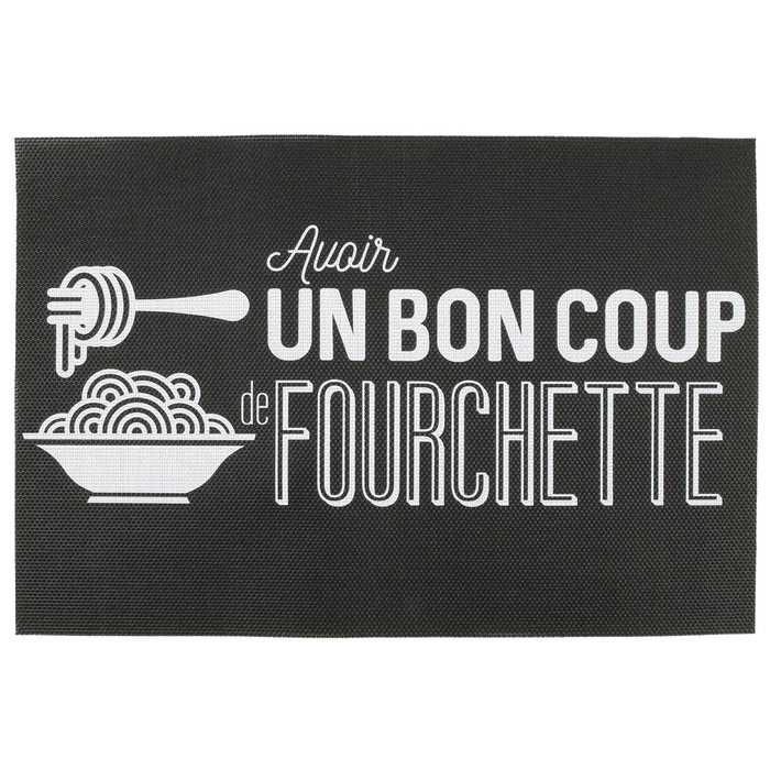 Totally Addict Set de table BISTROT en PVC 45x30 cm