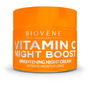 BIOVÈNE Crème de Nuit Éclaircissante Vitamin C Night Boost, Hydratation Intense, 50 ml