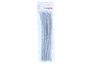 Innspiro Limpiapipas chenille métalliques argentés 10mm x 30cm, 10u.
