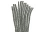 Innspiro Limpiapipas chenille métalliques argentés 10mm x 30cm, 10u.