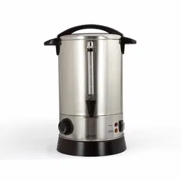 Livoo DOM397 Percolateur à café électrique 950 W, 6,8 L (40 tasses), cuve acier inoxydable, filtre permanent, thermostat ajustable, robinet anti-gouttes