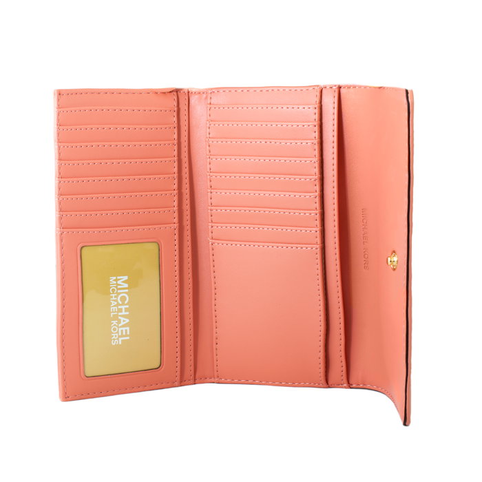 Michael Kors 35S2GTVF3U-SHERBERT Porte-monnaie Rose
