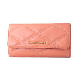 Michael Kors 35S2GTVF3U-SHERBERT Porte-monnaie Rose
