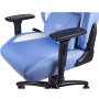 Thermaltake Silla Gaming V Comfort Fauteuil Gamer Bleu/Blanc, Ergonomique, Réglable, Structure Métallique
