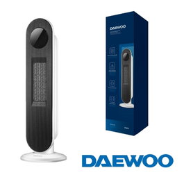 DAEWOO Radiateur céramique PTC de type tour 2000W - contrôle mécanique