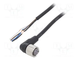 OMRON Câble pour capteurs M12 femelle angulaire 4 broches 2m