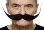 My Other Me Moustache noire taille unique
