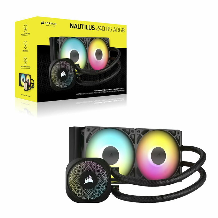 Corsair Nautilus 240 RS ARGB Black