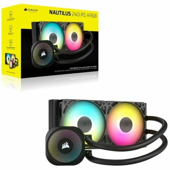 Corsair Nautilus 240 RS ARGB Black