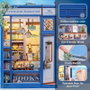 Maquette Book Nook Literature Bookstore 17 x 12 cm