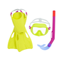 Bestway 25039 Set Snorkel Enfant Correa Anatomique Couleurs Assorties 24-27 +3 Ans Plage et Piscine