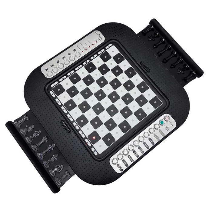 Lexibook Chessman FX CG1335 Jeu d'échecs électronique 64 niveaux, joue contre ordinateur ou joueur, dès 7 ans Lexibook Chessman FX CG1335 Jeu d'échecs électronique 64 niveaux, joue contre ordinateur ou joueur, dès 7 ans