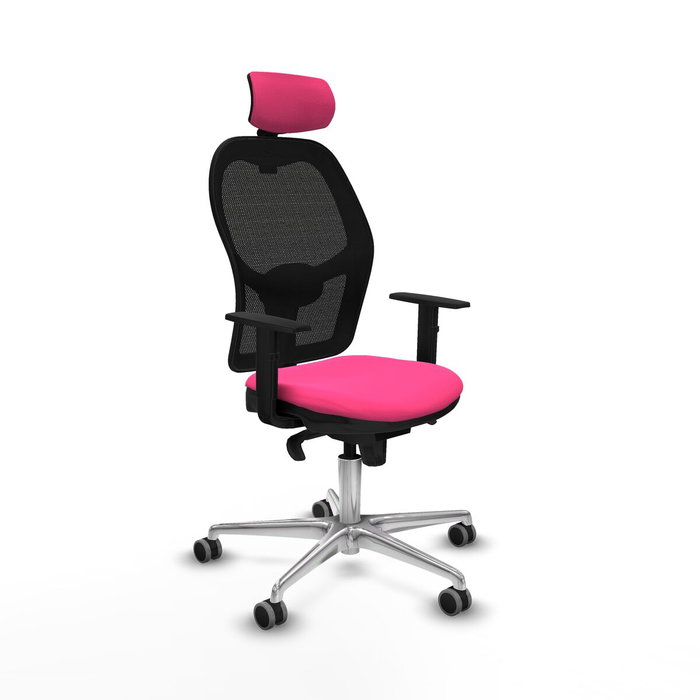 Piqueras y Crespo Chaise de Bureau 1D086G2 Rose Piqueras y Crespo Chaise de Bureau 1D086G2 Rose
