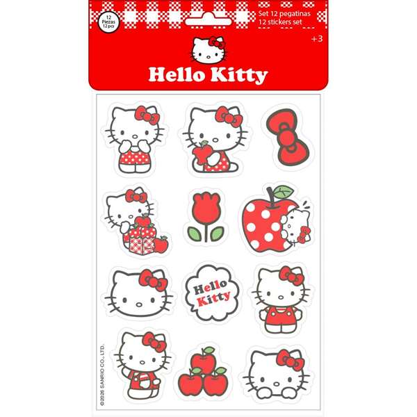 Safta Set de stickers Hello Kitty 10,5x14,8cm