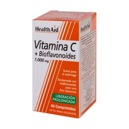 HEALTH AID Vitamine C + Bioflavonoïdes 60 comprimés