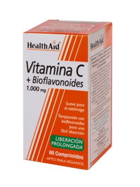 HEALTH AID Vitamine C + Bioflavonoïdes 60 comprimés