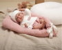 Muñecas Arias Poupée Elegance Andie Rose avec Coussin (Peluche Ponderée) 40 cm, Pour Enfants à partir de 3 ans