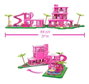 Mattel Mega Construx Barbie The Movie La Maison des Rêves de Barbie