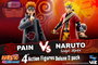 Toynami Pack de 2 Figuras Naruto Sage Mode Vs Pain Édition Deluxe Limitée 2000 Unités PVC 10 cm